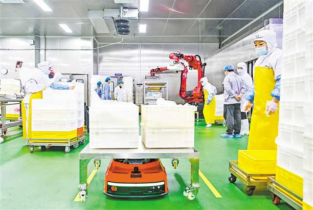 重慶首家5g快餐鮮食工廠投產